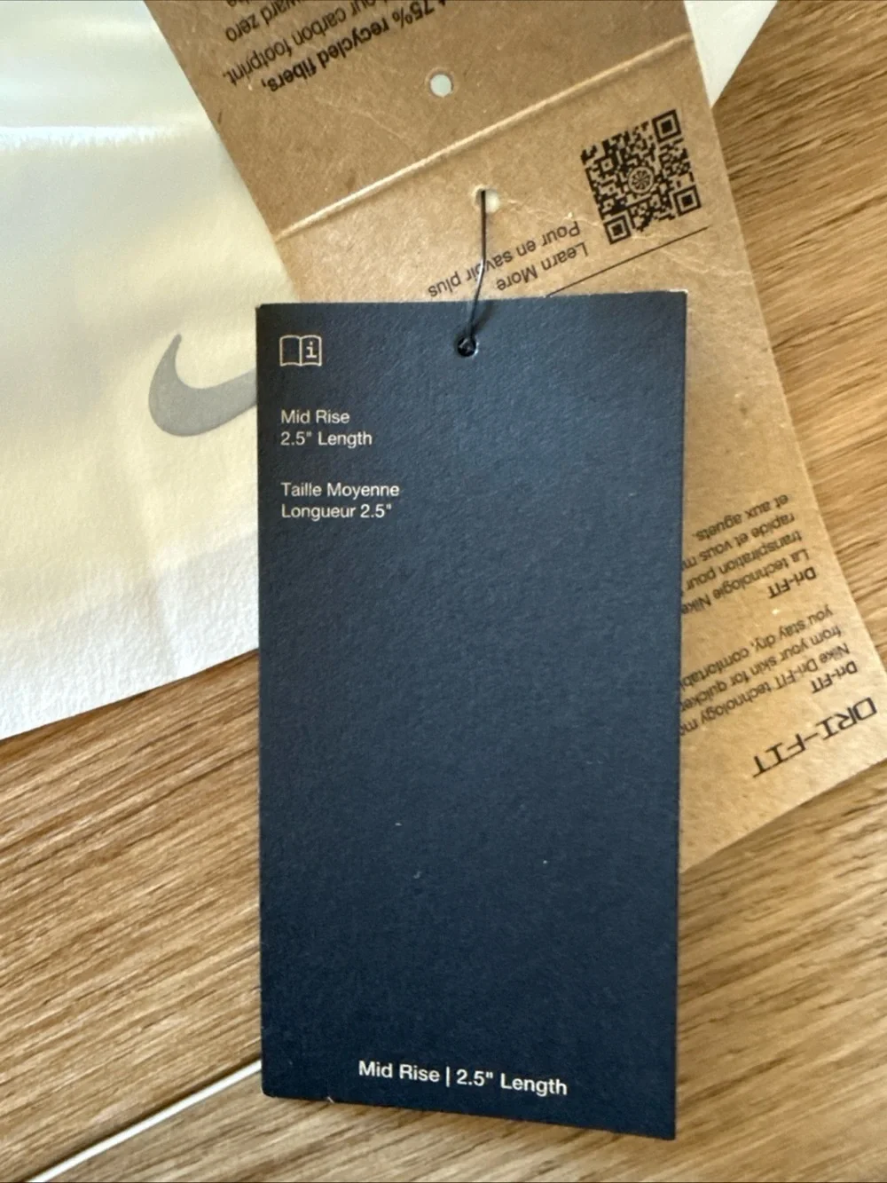 Nike White Women's Athletic Shorts